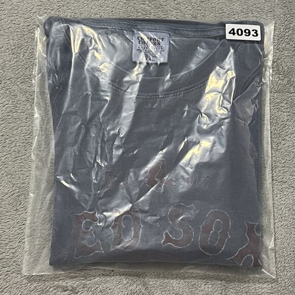 Boston Red Sox T Shirt Mens 2XL Blue 2007 World Series Champions Comfort Colors - Picture 13 of 13